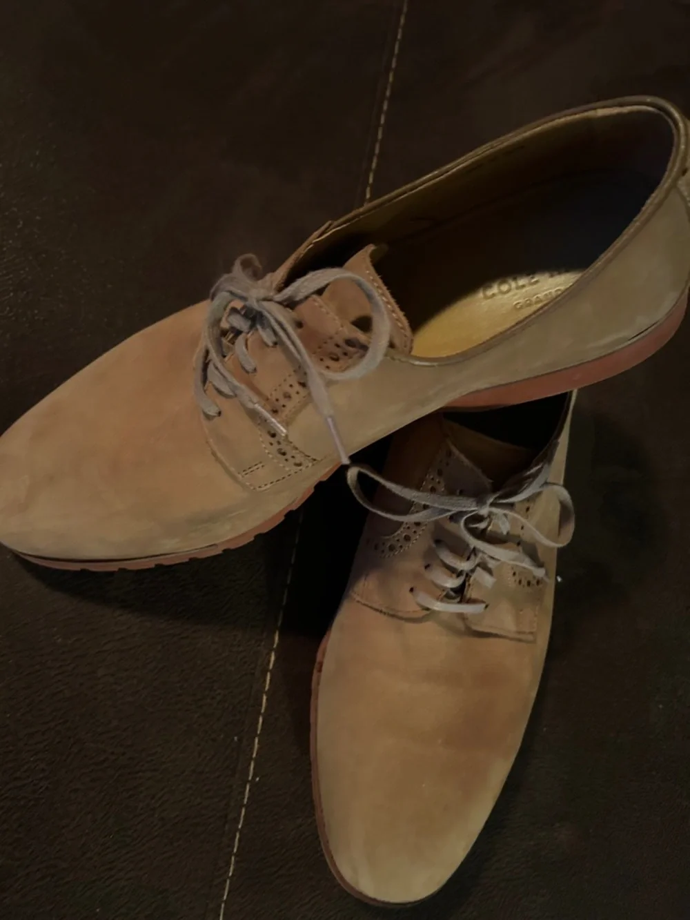 Cole Haan refined suede